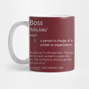 Define: BOSS Mug